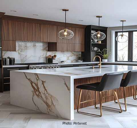 Stylish MDF kitchen design featuring ASASA Kitchens