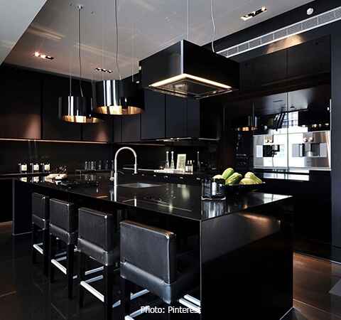 Stunning thermofoil kitchen transformation by ASASA Kitchens