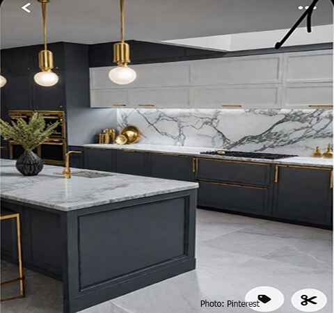 Elegant kitchen remodel featuring ASASA Kitchens' custom cabinetry.