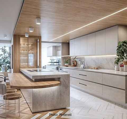 Beautifully designed condo kitchen by ASASA Kitchens